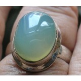 925 ezüst gyűrű 19,3/60,6 mm zöld aventurin << lejárt 327654