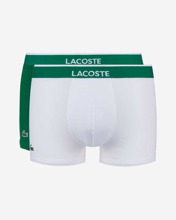 Lacoste 2 db-os Boxeralsó szett Zöld Fehér << lejárt 8186837 75 fotója