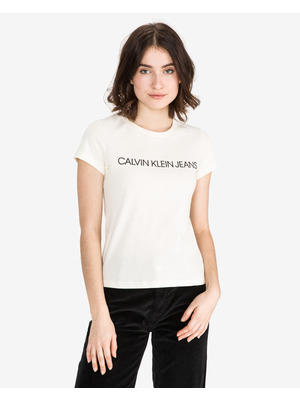 Calvin Klein Póló Sárga << lejárt 901510