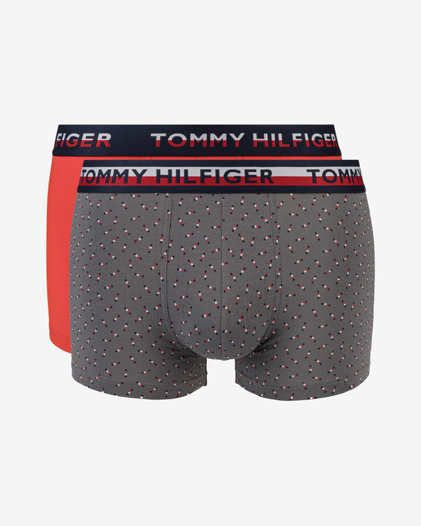 Tommy Hilfiger 2 db-os Boxeralsó szett Piros Szürke << lejárt 3784068 68 fotója