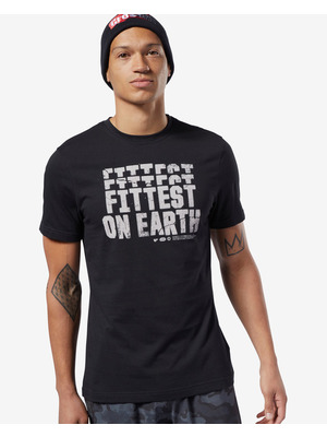 Reebok CrossFit® Fittest On Earth Póló Fekete << lejárt 767663