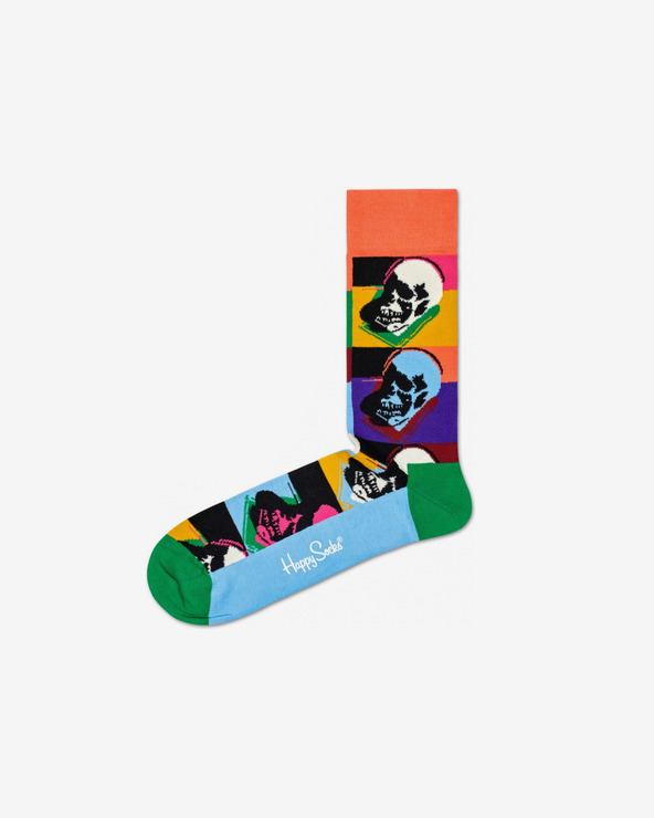 Happy Socks Andy Warhol Skull Zokni Többszínű << lejárt 2127427 5 fotója