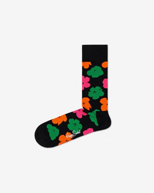 Happy Socks Andy Warhol Flower Zokni Fekete Többszínű << lejárt 739952 62 fotója