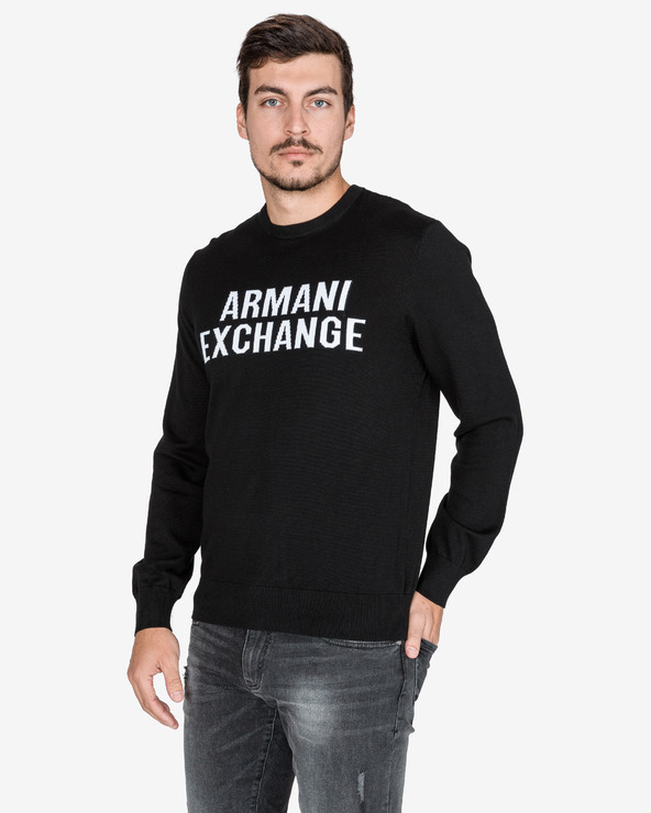 Armani Exchange Pulóver Fekete << lejárt 6563004 47 fotója