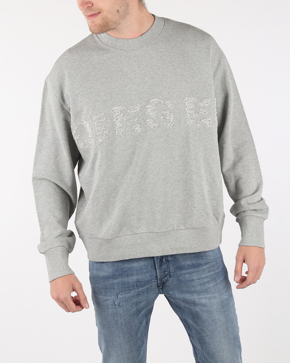 Diesel S-Crew-Stitch Melegítő felső Szürke << lejárt 1050981 68 fotója