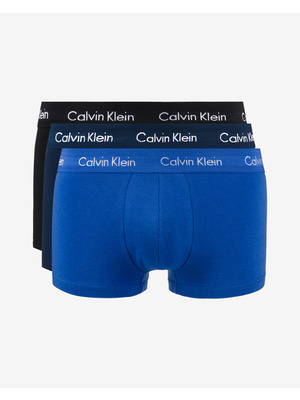 Calvin Klein 3 db-os Boxeralsó szett Fekete Kék << lejárt 248932
