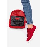 Carpasio v1 piros sportcipő + hátizsák csomag