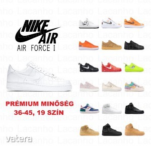 Új Nike Air Force 1 Női Férfi Unisex Cipő, Low Mid High, 36-45, 19 szín, Top Minőség,  << lejárt 8488431 46 fotója