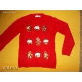 M&Co strasszos karácsonyi mintás pulóver - 7-8 év -5 vásárolt termékből a legolcsóbb AJÁNDÉK! (139) << lejárt 794197