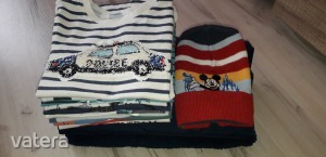 104-110-es márkás ruhacsomag mesehősökkel 12 db Disney Mickey, H&M << lejárt 7012098 20 fotója