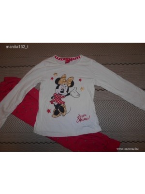 Disney Minnie karácsonyi, téli pizsama 122-128 << lejárt 472369