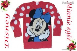 Disney-Minnie egér mintás pulóver 110-es méretben (4-5 év) << lejárt 5431050 13 fotója