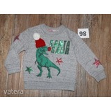 Karácsonyi 3D dínós pulóver - meleg pulóver dinoszarurusszal - 98 << lejárt 468412