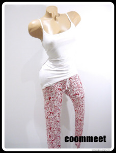 Marks&Spencer fehér-piros, mintás alsós, passzés szárú pizsama ~ÚJ~ (40-42) << lejárt 146299 80 fotója