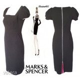 MARKS&SPENCER elegáns, egyedi fazonú fekete ruha, amire minden nőnek szüksége van 40-es! << lejárt 627624