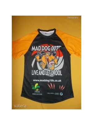 Max Athlete MAD DOG mintás feliratos futó felső - S-es méret (84) << lejárt 961361