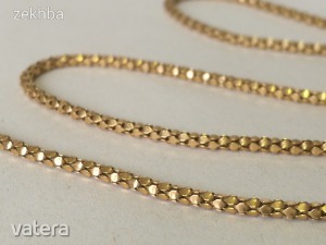 Elképesztő kiárusítás! Csodás mintájú olasz arany nyaklánc 18 karátos 47cm << lejárt 8176164 2 fotója