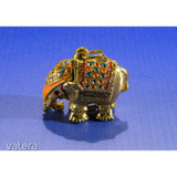 0A495 Arany színű Bangkok-i elefánt medál << lejárt 537387