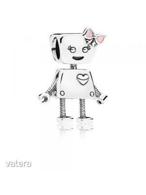 Eredeti Pandora Bella robot 797141EN160 ezüst charm, számlás << lejárt 184490