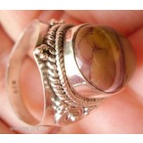 925-ös ezüst gyűrű mokait jáspissal 19,3/60,6 mm << lejárt 947729