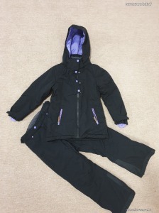 H&M fekete lányka téli kabát+nadrág 134-es 8-9 éves << lejárt 8423410 86 fotója