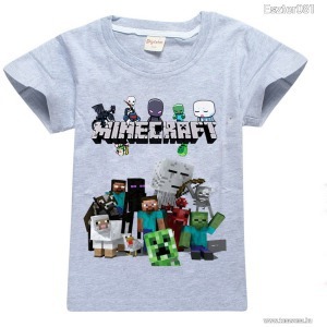 Minecraft rövidujjú póló, ÚJ,KÉSZLETRŐL!! 140 cm << lejárt 8688897 81 fotója