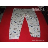 Macis, számos, fehér színű pizsama alsó, kb. 128-s << lejárt 368613