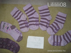 7. Lány zokni, 22-24-es ,több csomag nézd:))) << lejárt 3438967 40 fotója
