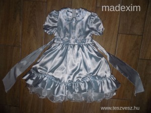 Csodaszép világoskék hercegnő jelmez alkalmi ruha koszorúslány ruha E2 223-1 << lejárt 3592986 40 fotója