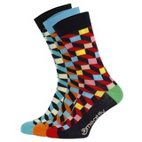 Meatfly Checkers színes zokni