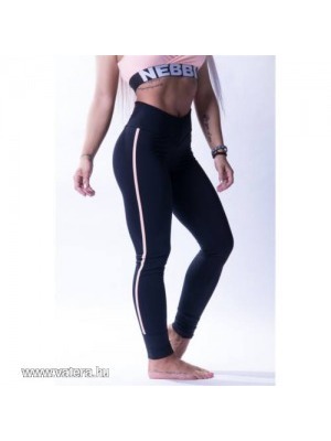 NEBBIA One Striped női leggings 652 (Fekete) << lejárt 980162
