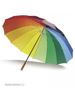 Szivárvány esernyő 16 színű kétszemélyes AKCIÓ << lejárt 725753