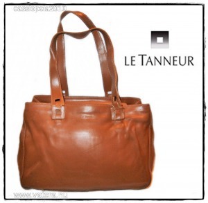 Minőségi, valódi bőr LE TANNEUR karamell barna táska - 1 Ft-ról << lejárt 7218934 50 fotója