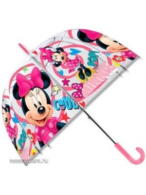 Disney Minnie egér Gyerek átlátszó esernyő &#216;70 cm << lejárt 985121