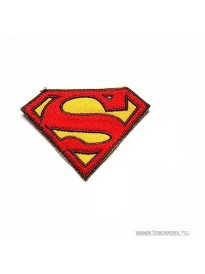ruhára vasalható folt rávasaló felvarró Superman 8 x 6 cm << lejárt 985678