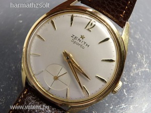 ZENITH SPORT************* RÉGI ANTIK FÉRFI SVÁJCI KARÓRA KÉZIHÚZÓS MADE SWISS << lejárt 182586 52 fotója