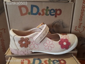 D.D. Step gyerek lány bőr szandálcipő 34-36 Cream AKCIÓ!!! << lejárt 9466214 97 fotója
