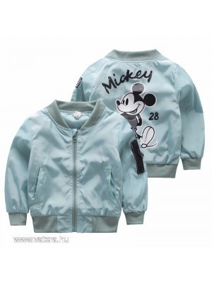 Disney Mickey Kislány/Kisfiú Bomber dzseki, 2 színben,több méretben/18 hónapos-6 éves << lejárt 486396