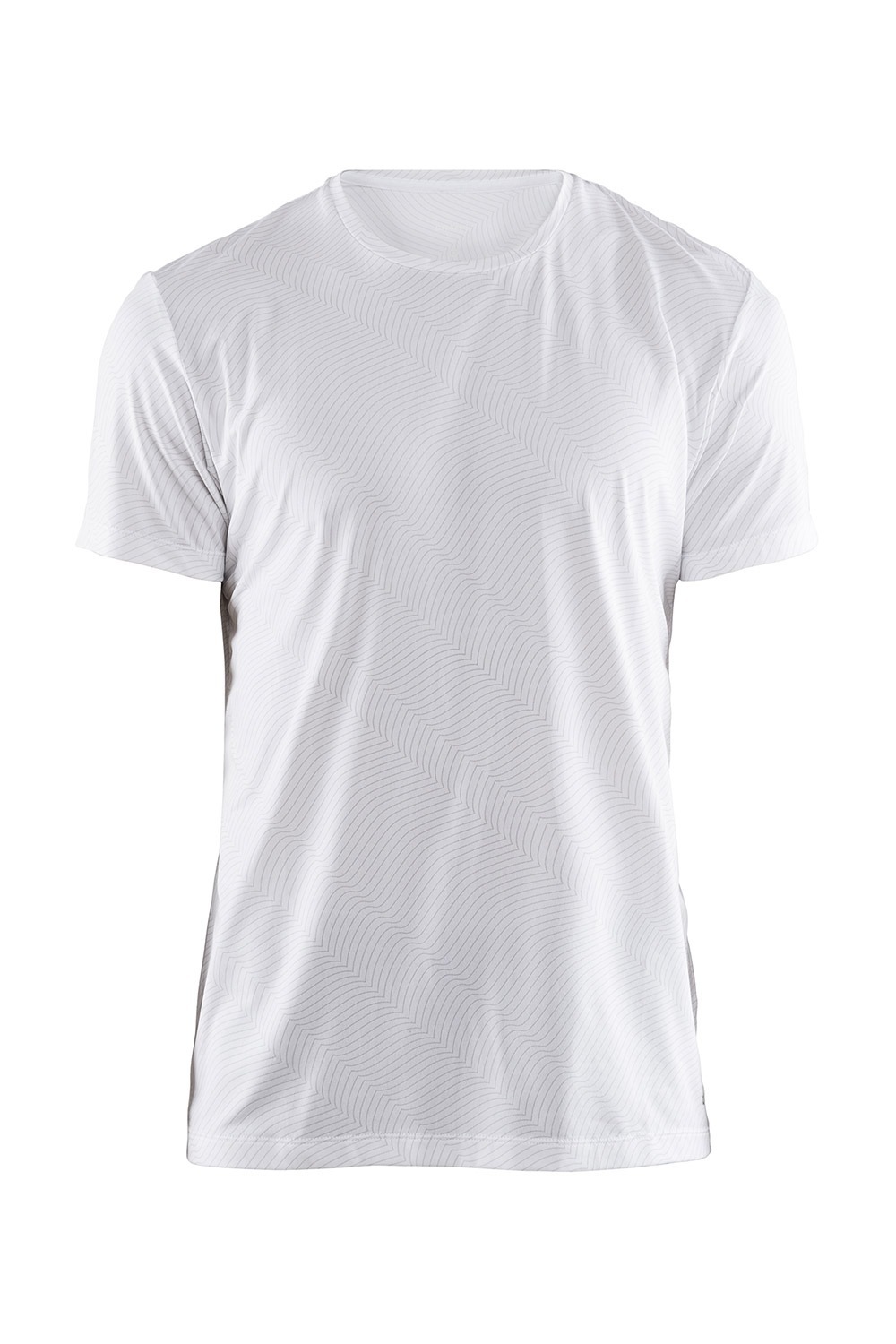 CRAFT Essential férfi póló fehér mintás fotója