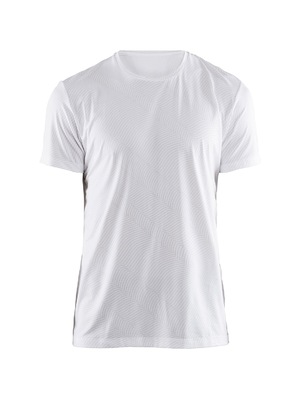 CRAFT Essential férfi póló, fehér, mintás