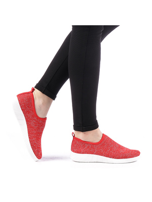 Bijou piros női espadrilles << lejárt 332003