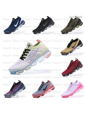 KIÁRUSÍTÁS Férfi Női Nike Air Vapormax Flyknit 3 cipő futócipő, utcai cipő, edzőcipő, sneaker 36-45 << lejárt 495113