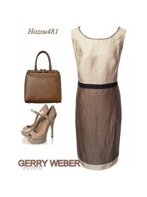 GERRY WEBER szuper elegáns ruha 42-es 1Ft! << lejárt 980701