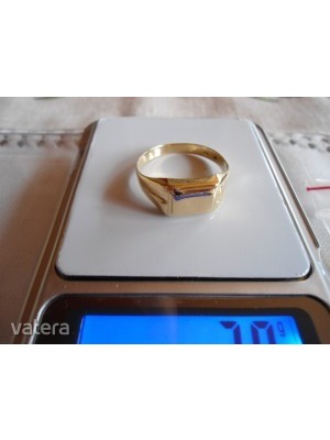 14K arany gyűrű, pecsétgyűrű . 2,8 gramm. 1 forintról indítva !!! << lejárt 174169