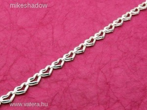 Női ezüst lánc, szív, szíves nyaklánc, 50 cm << lejárt 8656959 21 fotója