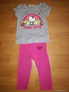 110-116 H&M Hello kitty póló és 110-es H&M leggings << lejárt 53295 62 fotója