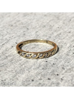 Női köves arany gyűrű << lejárt 956821