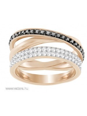 Swarovski gyűrű, Gray, Rose gold - Új << lejárt 855122