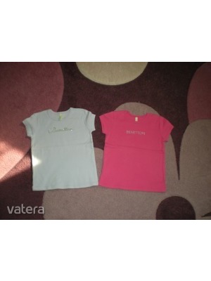 Benetton kislány pólók 98-104-es << lejárt 386678