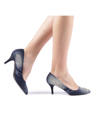 Karminela sötét kék női cipő << lejárt 976100